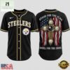 Pittsburgh Steelers NFL Stand For The Flag Kneel For The Cross Baseball Jersey Shirt , NFL Game Day Jersey Pittsburgh Steelers Nfl Stand For The Flag Kneel For The Cross Baseball Jersey Shirt