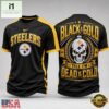 Pittsburgh Steelers NFL Till I’m Dead Forever Skull Fan Pride 3D Shirt, NFL Sporty Shirt Pittsburgh Steelers Nfl Till I M Dead Forever Skull Fan Pride 3D Shirt