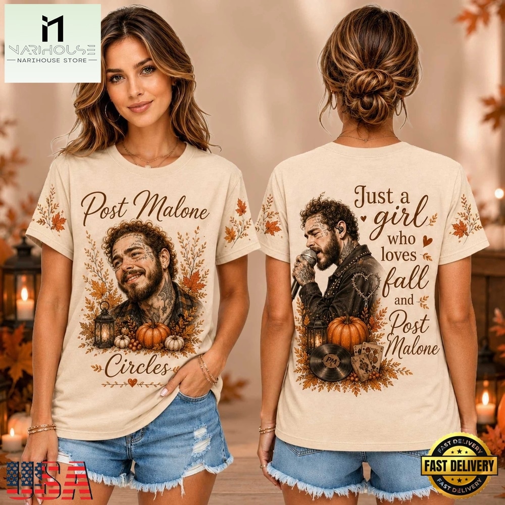 Post Malone Pumpkin Fall Portrait Autumn Unisex 3D Shirt , Music Fans 3D T Shirt Post Malone Pumpkin Fall Portrait Autumn Unisex 3D Shirt , Music Fans 3D T Shirt