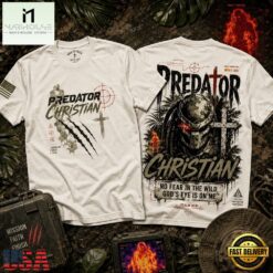 Predator Faith Hunter Christian 3D Shirt, Popular 3D Music Tee Predator Faith Hunter Christian 3D Shirt