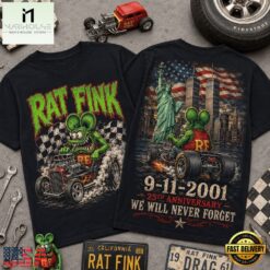 Rat Fink 911 Memorial 25th Anniversary 3D Shirt , Music Fans 3D T Shirt Rat Fink 911 Memorial 25th Anniversary 3D Shirt