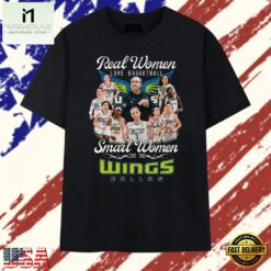 Real Women Love Basketball Smart Women Love The Dallas Wings 2026 T Shirt , Stylish 2D Graphic Shirt Real Women Love Basketball Smart Women Love The Dallas Wings 2026 T Shirt