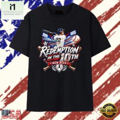 Redemption in the 10th Ben Rice MLB T Shirt, Stylish 2D Graphic Shirt Redemption IN The 10th Ben Rice Mlb T Shirt