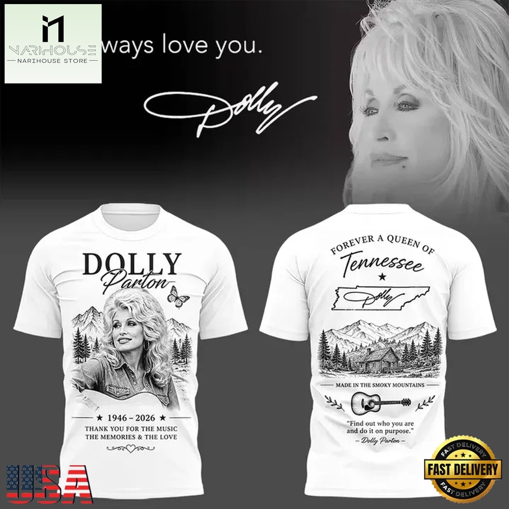 RIP Dolly Parton The Queen Of Country Music T Shirt, Popular 3D Music Tee RIP Dolly Parton The Queen Of Country Music T Shirt, Popular 3D Music Tee