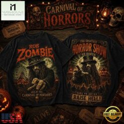 Rob Zombie Dare to Enter Raise Hell 3D Shirt , Music Fans 3D T Shirt Rob Zombie Dare TO Enter Raise Hell 3D Shirt