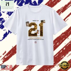 Roberto Clemente walker The Great One Hall of Fame T Shirt , Stylish 2D Graphic Shirt Roberto Clemente Walker The Great One Hall OF Fame T Shirt