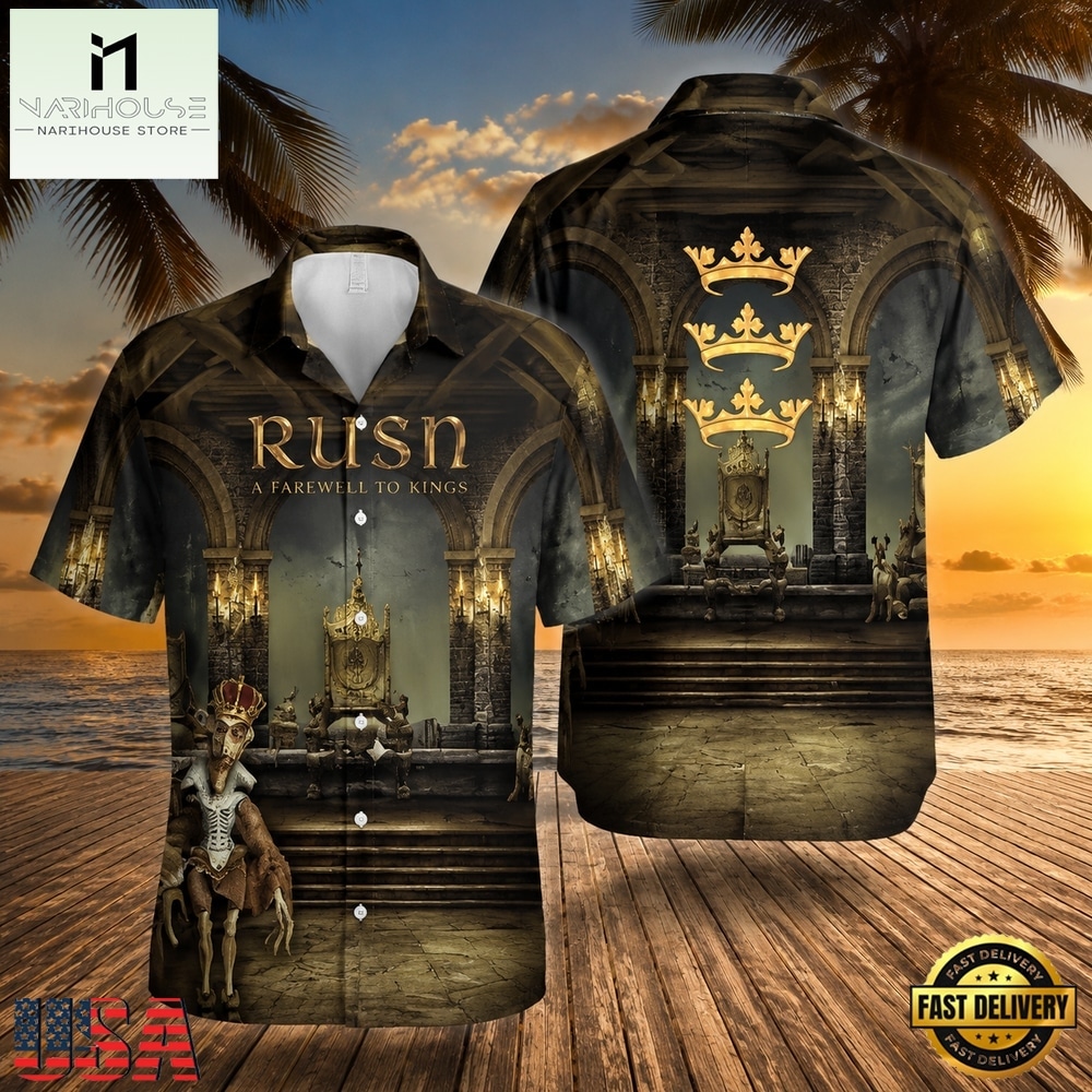 Rock Band Rush A Farewell To Kings Summer Aloha Hawaiian Shirt Rock Band Rush A Farewell To Kings Summer Aloha Hawaiian Shirt