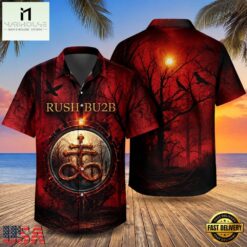 Rock Band Rush Bu2b Art Hawaiian Shirt
