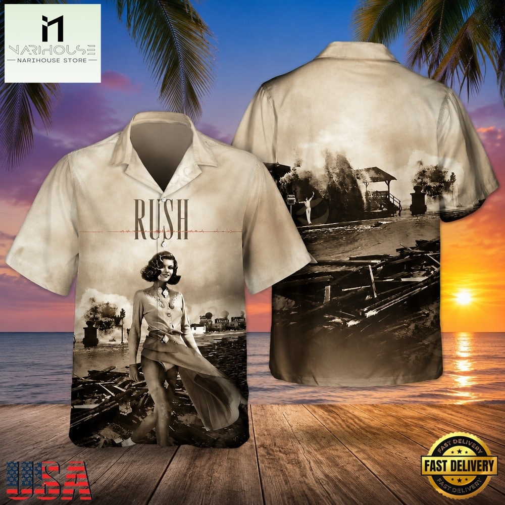 Rock Band Rush Permanent Waves Hawaiian Shirt Rock Band Rush Permanent Waves Hawaiian Shirt