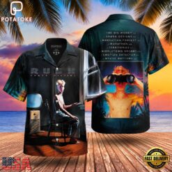 Rock Band Rush Power Windows Summer Aloha Hawaiian Shirt