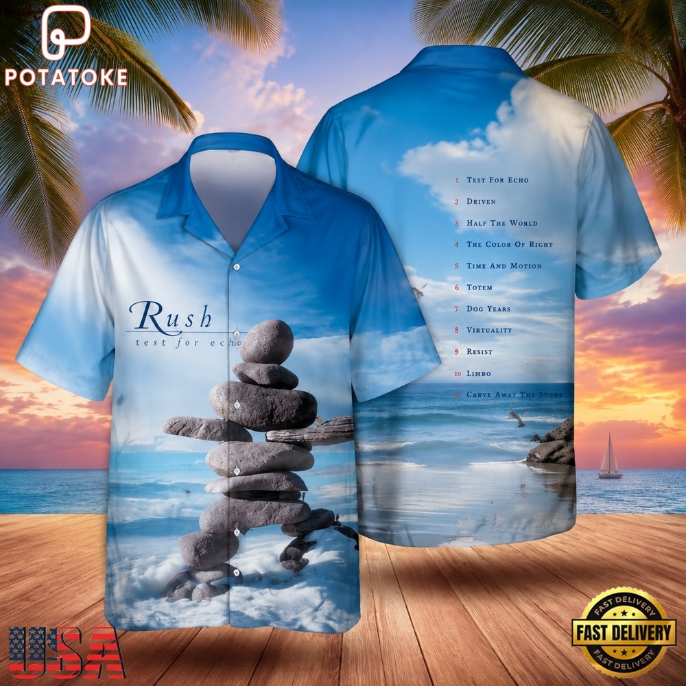Rock Band Rush Test For Echo Summer Aloha Hawaiian Shirt Rock Band Rush Test For Echo Summer Aloha Hawaiian Shirt