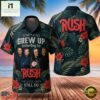 Rock Band Rush The Cool Ones Hawaiian Shirt