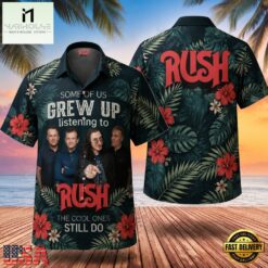 Rock Band Rush The Cool Ones Hawaiian Shirt