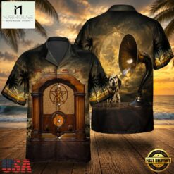 Rock Band Rush The Spirit Of Radio Hawaiian Shirt