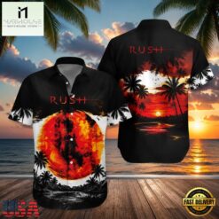 Rock Band Rush Vapor Trails Hawaiian Shirt