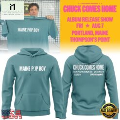 Role Model MAINE POP BOY Chuck Comes Home 2026 Hoodie , Music Fans 3D T Shirt Role Model Maine Pop Boy Chuck Comes Home 2026 Hoodie