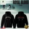 Royal Blood UK Tour 2026 Limited Edition Signature Black Hoodie, Popular 3D Music Tee Royal Blood UK Tour 2026 Limited Edition Signature Black Hoodie