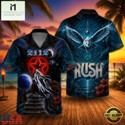 Rush 2112 Starman Hawaiian Shirt