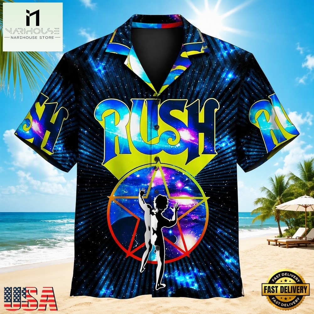 Rush Cosmic Star Hawaiian Shirt Rush Cosmic Star Hawaiian Shirt