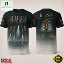 Rush Fifty Something 2027 Tour 3D Graphic 3D Shirt , Music Fans 3D T Shirt Rush Fifty Something 2027 Tour 3D Graphic 3D Shirt