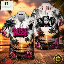 Rush Hemisphere Tour Vintage Hawaiian Shirt