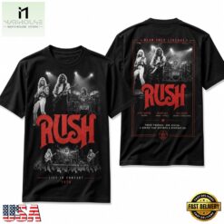 Rush Hemispheres Live On Stage 3D T Shirt , Music Fans 3D T Shirt Rush Hemispheres Live ON Stage 3D T Shirt