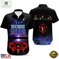 Rush Rock Band 2112 Album Hawaiian Shirt