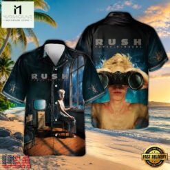 Rush Rock Band Power Windows Hawaiian Shirt