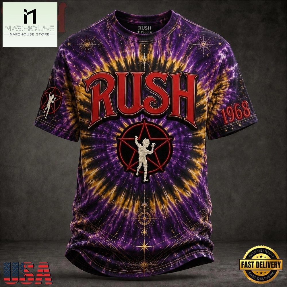 Rush Starman 1968 T Shirt , Music Fans 3D T Shirt Rush Starman 1968 T Shirt , Music Fans 3D T Shirt