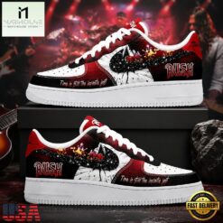 Rush x Infinite Jest Limited Edition Nike Air Force 1 Shoes , Music Artist AF1 Shoes Rush X Infinite Jest Limited Edition Nike Air Force 1 Shoes