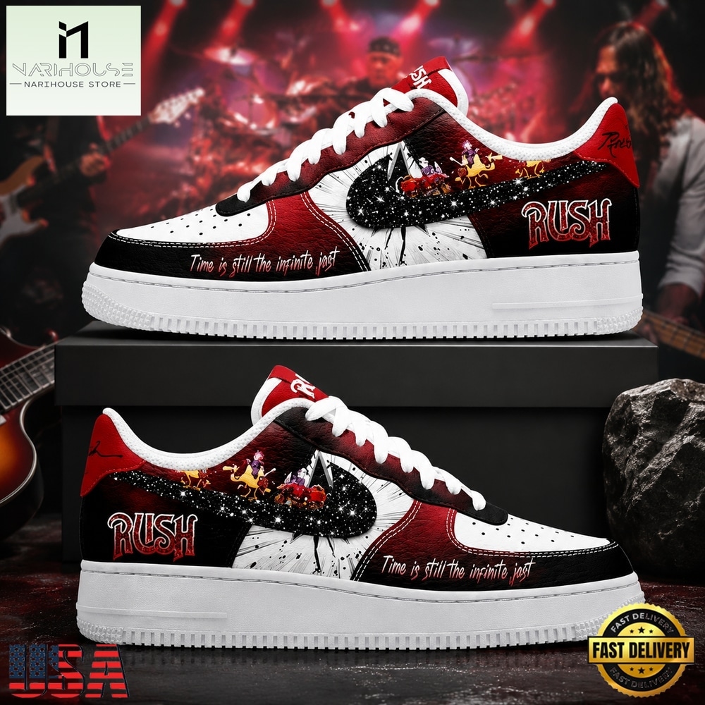 Rush x Infinite Jest Limited Edition Nike Air Force 1 Shoes , Music Artist AF1 Shoes Rush x Infinite Jest Limited Edition Nike Air Force 1 Shoes , Music Artist AF1 Shoes