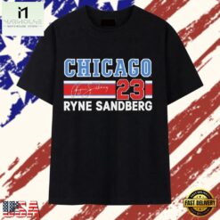 Ryne Sandberg Chicago Cubs 23 signature MLB legend T Shirt, Stylish 2D Graphic Shirt Ryne Sandberg Chicago Cubs 23 Signature Mlb Legend T Shirt