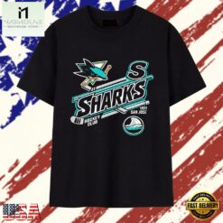 San Jose Sharks Hockey Club 1991 NHL T Shirt, Stylish 2D Graphic Shirt San Jose Sharks Hockey Club 1991 Nhl T Shirt