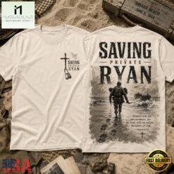 Saving Private Ryan Blessed Peacemaker 3D Shirt, Popular 3D Music Tee Saving Private Ryan Blessed Peacemaker 3D Shirt