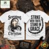 Scorpions Christian Strike With Truth Stand In Grace 3D Shirt, Popular 3D Music Tee Scorpions Christian Strike With Truth Stand IN Grace 3D Shirt