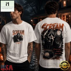 Scream Halloween Horror Ghostface Slasher 2026 3D Shirt , Trending New Design Shirt Scream Halloween Horror Ghostface Slasher 2026 3D Shirt