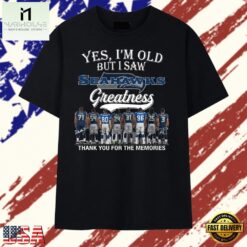 Seattle Seahawks Greatness Legends Signatures Vintage Graphic T Shirt , Stylish 2D Graphic Shirt Seattle Seahawks Greatness Legends Signatures Vintage Graphic T Shirt