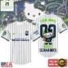 Seattle Seahawks NFL Kitty Game Day Custom Baseball Jersey Shirt , NFL Game Day Jersey Seattle Seahawks Nfl Kitty Game Day Custom Baseball Jersey Shirt