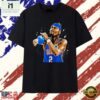 Shai Gilgeous Alexander Oklahoma City Thunder 2 T Shirt, Stylish 2D Graphic Shirt Shai Gilgeous Alexander Oklahoma City Thunder 2 T Shirt