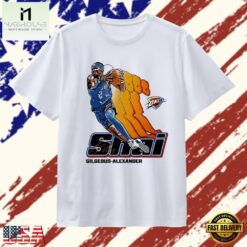 Shai Gilgeous Alexander Oklahoma City Thunder Signature 2 Retro Vibe Graphic T Shirt , Stylish 2D Graphic Shirt Shai Gilgeous Alexander Oklahoma City Thunder Signature 2 Retro Vibe Graphic T Shirt