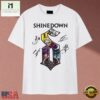 Shinedown Band Logo Collage Vintage Graphic T Shirt, Music Fan 2D Shirt Shinedown Band Logo Collage Vintage Graphic T Shirt