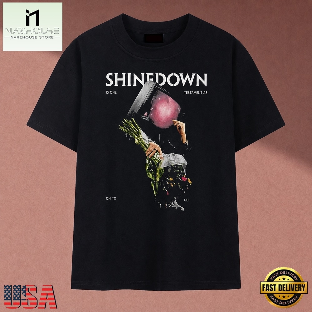 Shinedown Vintage Surreal Bouquet Graphic Rock T Shirt, Music Fan 2D Shirt Shinedown Vintage Surreal Bouquet Graphic Rock T Shirt, Music Fan 2D Shirt