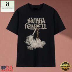 Sierra Ferrell Gothic Angel Wings Folk Country Graphic T Shirt , Music Fan 2D Shirt Sierra Ferrell Gothic Angel Wings Folk Country Graphic T Shirt