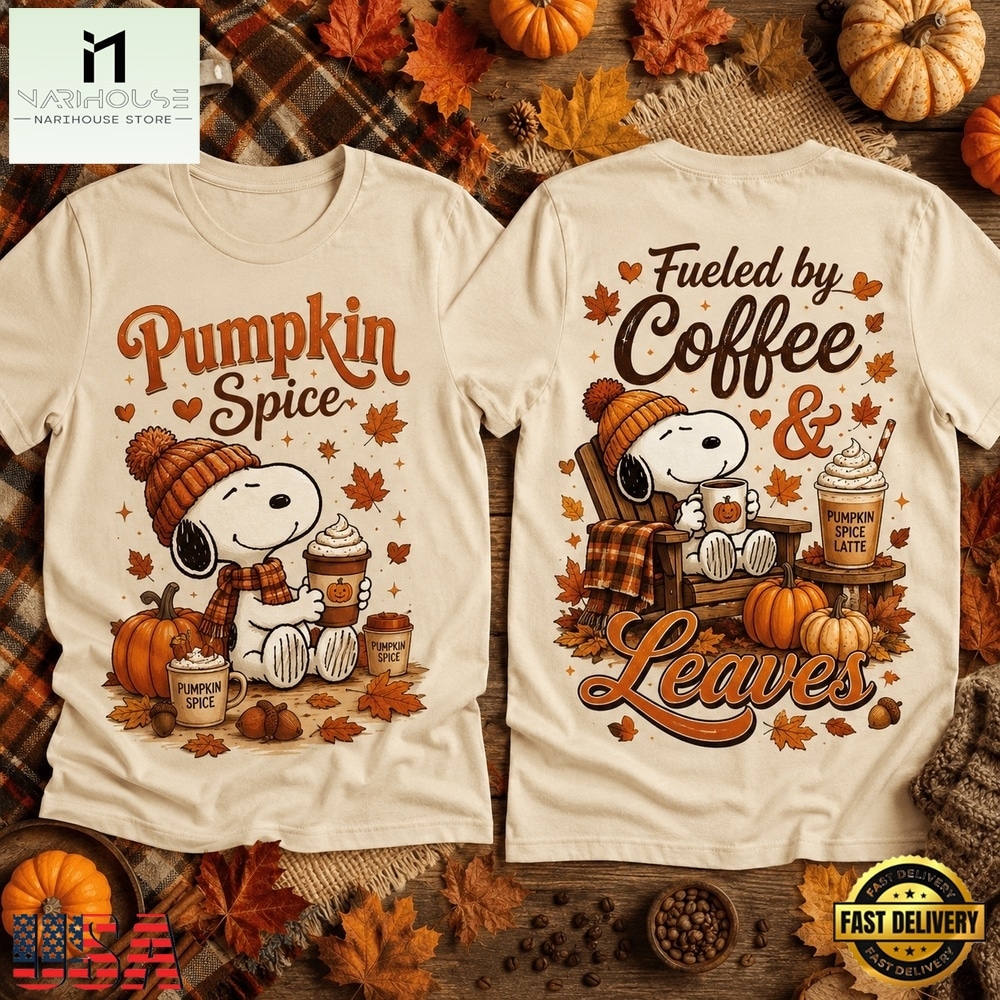 Snoopy Autumn Pumpkin Spice Fall Coffee 3D Shirt , Music Fans 3D T Shirt Snoopy Autumn Pumpkin Spice Fall Coffee 3D Shirt , Music Fans 3D T Shirt