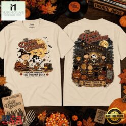 Snoopy Charlie Brown Rockin Pumpkin 3D Shirt, Popular 3D Music Tee Snoopy Charlie Brown Rockin Pumpkin 3D Shirt