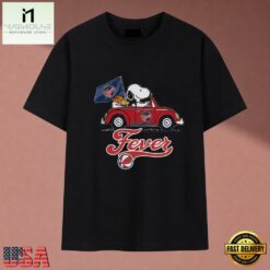 Snoopy Driving Car Indiana Fever WNBA Basketball T Shirt , Music Fan 2D Shirt Snoopy Driving Car Indiana Fever Wnba Basketball T Shirt