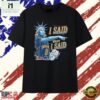 Sophie Cunningham Indiana Fever I said what I said T Shirt , Stylish 2D Graphic Shirt Sophie Cunningham Indiana Fever I Said What I Said T Shirt