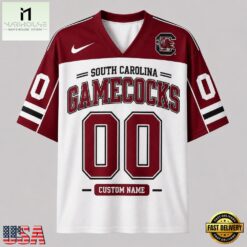 South Carolina Gamecocks NCAA College Team Pride Personalized Football jersey, NCAA Football Fan Jersey South Carolina Gamecocks Ncaa College Team Pride Personalized Football Jersey