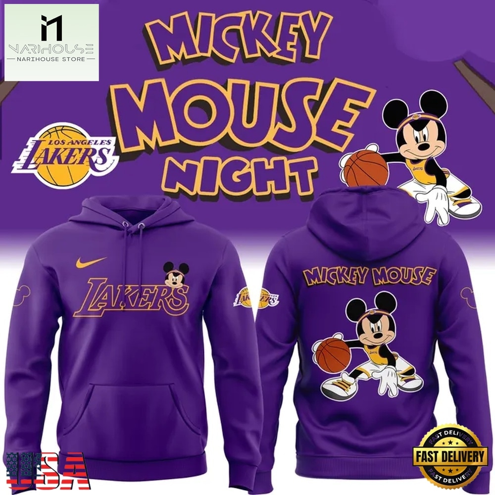 Special New Los Angeles Lakers x Mickey Mouse Hoodie, Popular 3D Music Tee Special New Los Angeles Lakers x Mickey Mouse Hoodie, Popular 3D Music Tee