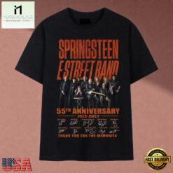 Springsteen E Street Band 55th Anniversary 1972 2027 T Shirt, Music Fan 2D Shirt Springsteen E Street Band 55th Anniversary 1972 2027 T Shirt